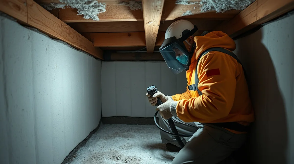 Crawl Space Spray Foam Insulation