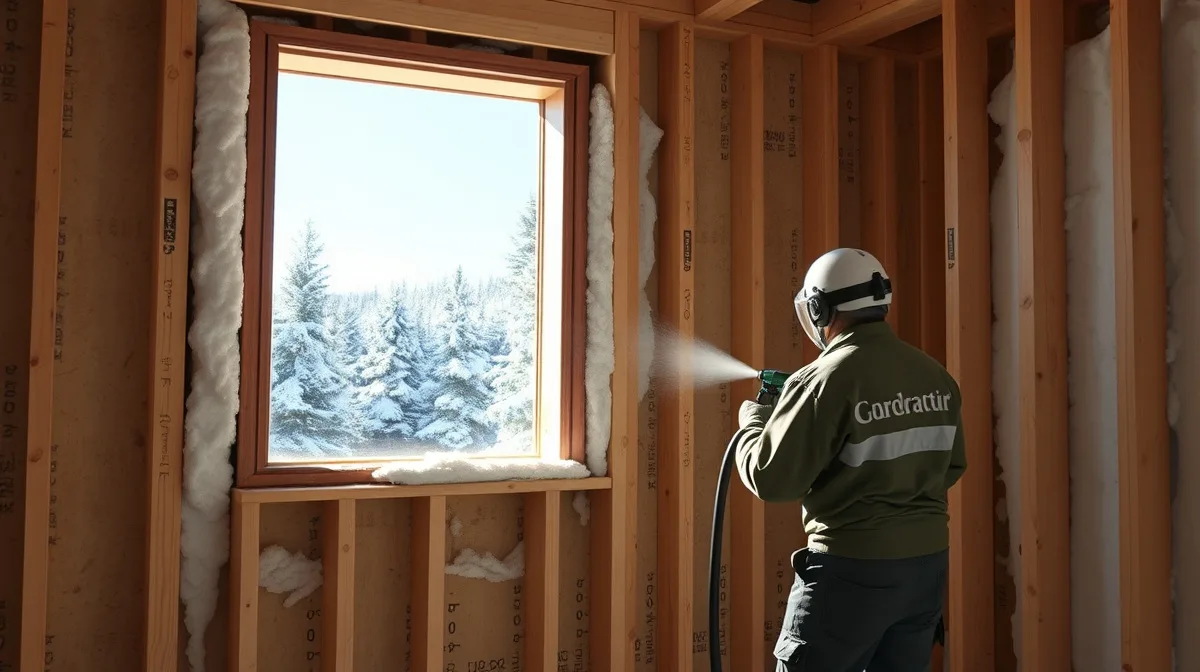 Wall Spray Foam Insulation